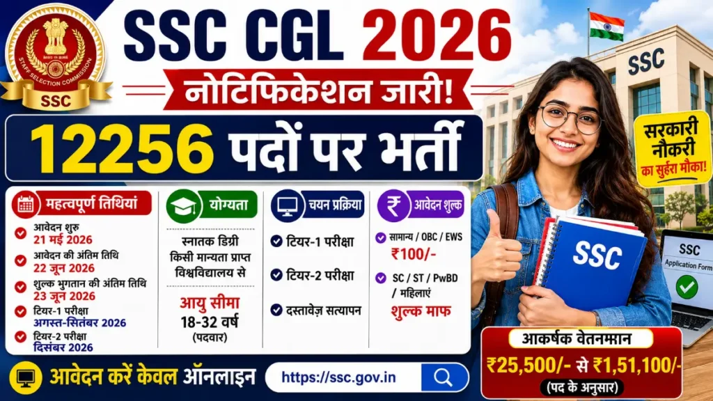 SSC CGL Recruitment 2026